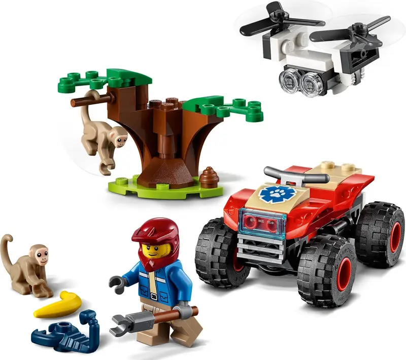LEGO 60300 Quad ratowników dzikich zwierząt zdjęcie 3