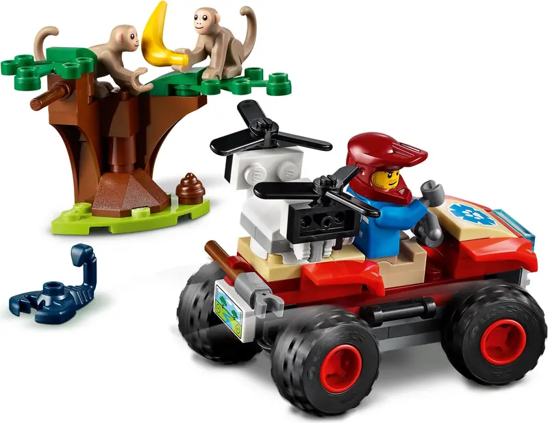 LEGO 60300 Quad ratowników dzikich zwierząt zdjęcie 4