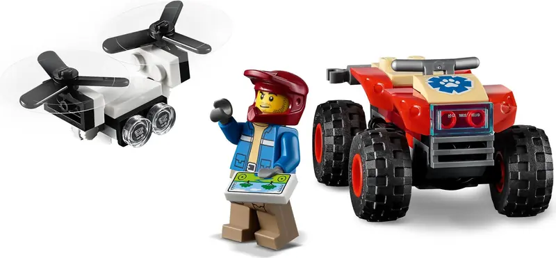 LEGO 60300 Quad ratowników dzikich zwierząt zdjęcie 5