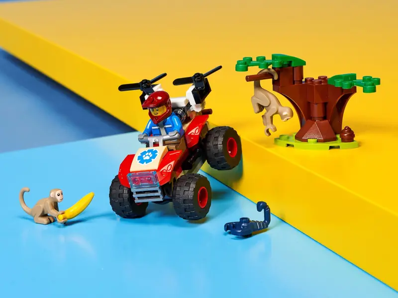 LEGO 60300 Quad ratowników dzikich zwierząt zdjęcie 9