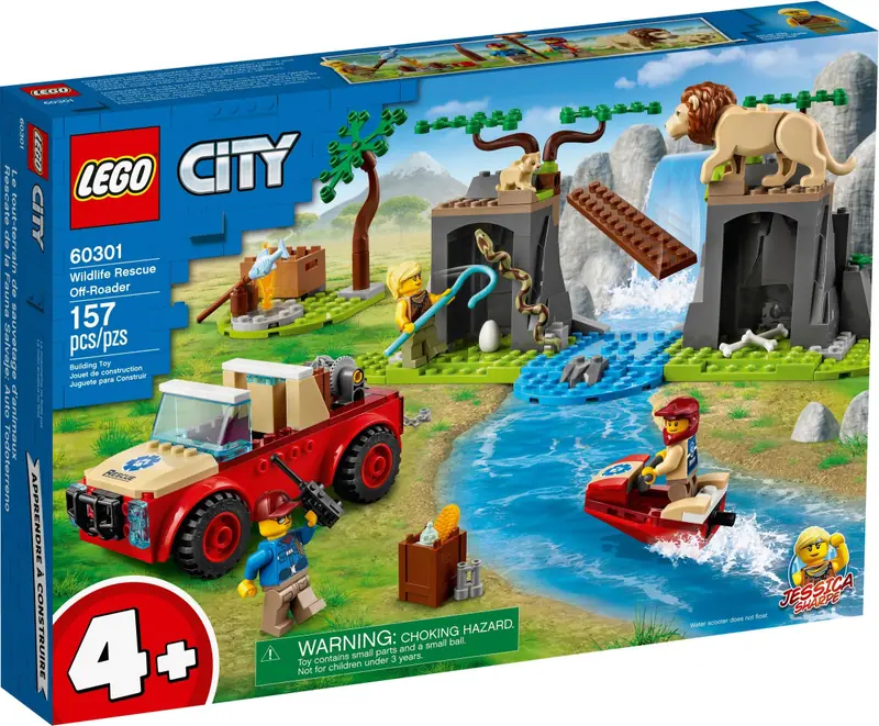 LEGO 60301 Terenówka ratowników dzikich zwierząt zdjęcie 2