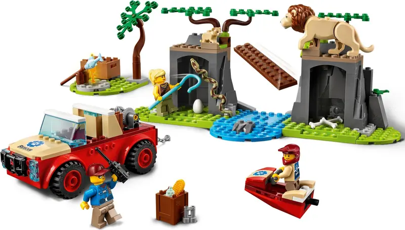 LEGO 60301 Terenówka ratowników dzikich zwierząt zdjęcie 6
