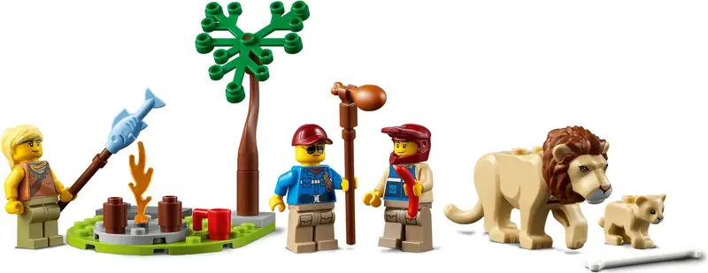 LEGO 60301 Terenówka ratowników dzikich zwierząt zdjęcie 7