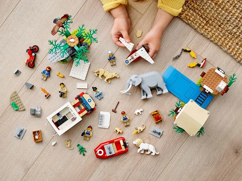 LEGO 60307 Obóz ratowników dzikich zwierząt zdjęcie 12