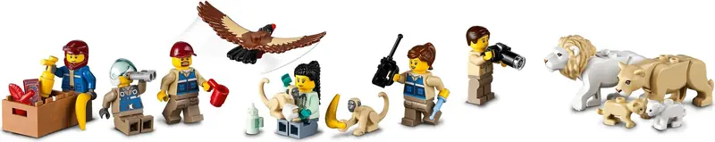 LEGO 60307 Obóz ratowników dzikich zwierząt zdjęcie 7