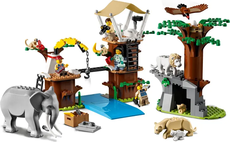 LEGO 60307 Obóz ratowników dzikich zwierząt zdjęcie 8