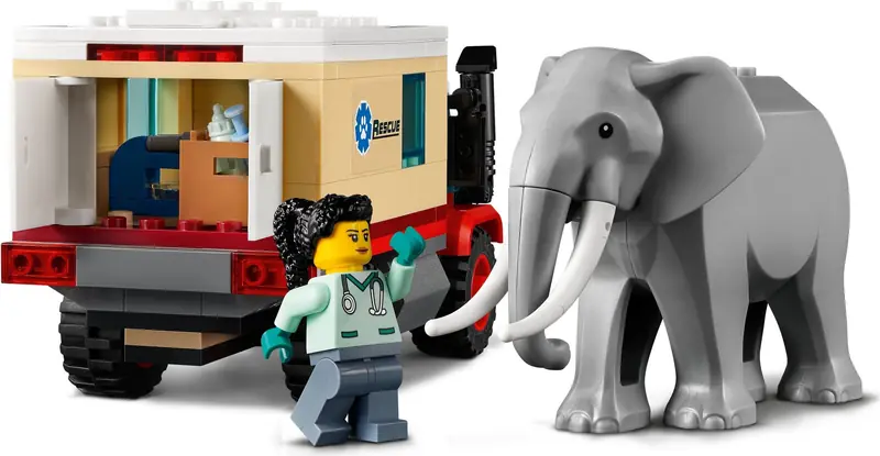 LEGO 60307 Obóz ratowników dzikich zwierząt zdjęcie 3