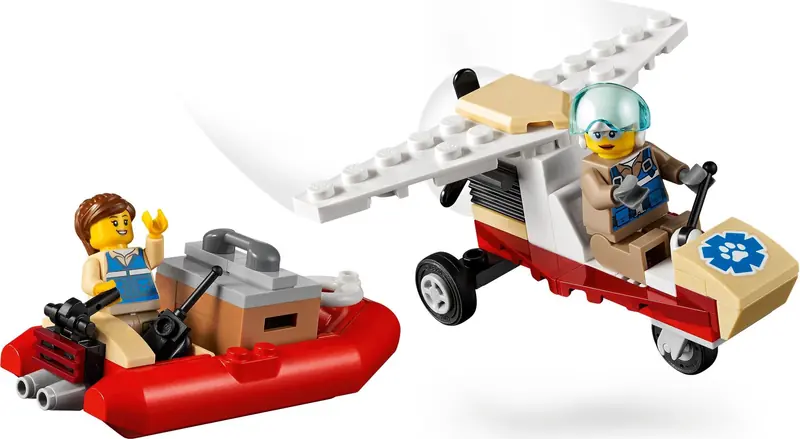 LEGO 60307 Obóz ratowników dzikich zwierząt zdjęcie 4