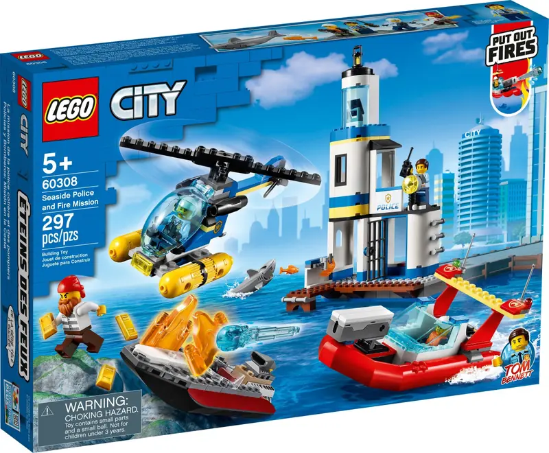LEGO 60308 Akcja nadmorskiej policji i strażaków zdjęcie 2