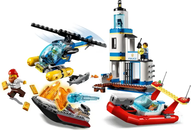 LEGO 60308 Akcja nadmorskiej policji i strażaków zdjęcie 6