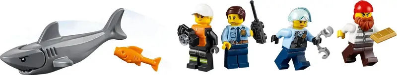 LEGO 60308 Akcja nadmorskiej policji i strażaków zdjęcie 7