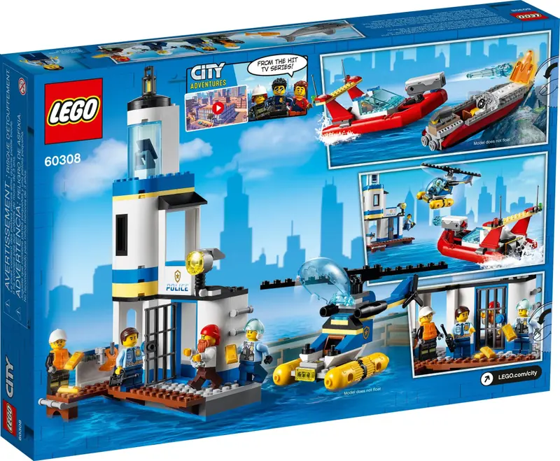 LEGO 60308 Akcja nadmorskiej policji i strażaków zdjęcie 5