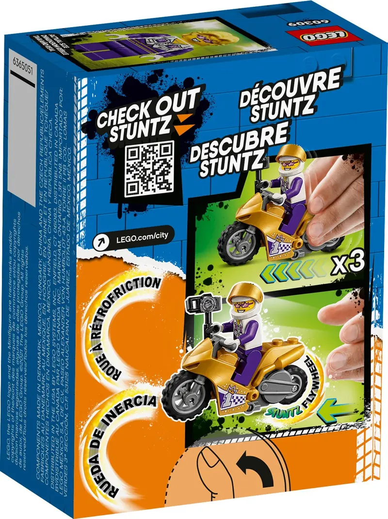LEGO 60309 Selfie na motocyklu kaskaderskim zdjęcie 3