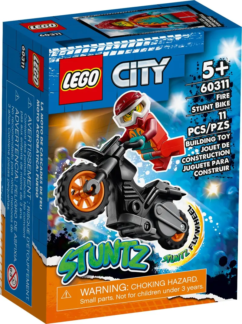 LEGO 60311 Ognisty motocykl kaskaderski zdjęcie 2