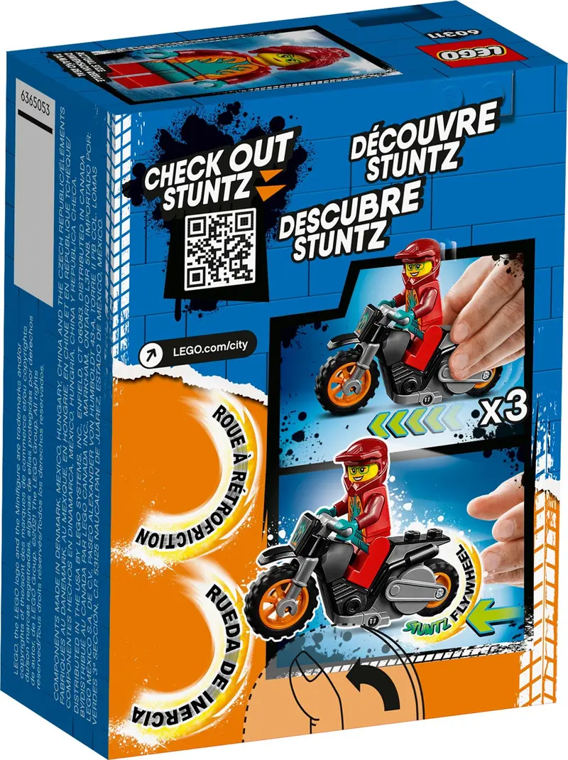 LEGO 60311 Ognisty motocykl kaskaderski zdjęcie 6