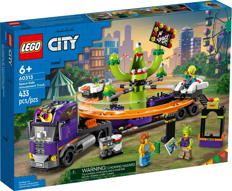 LEGO 60313 Ciężarówka z kosmiczną karuzelą zdjęcie 4