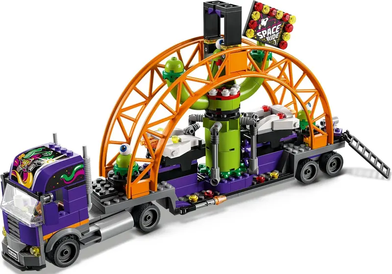 LEGO 60313 Ciężarówka z kosmiczną karuzelą zdjęcie 6