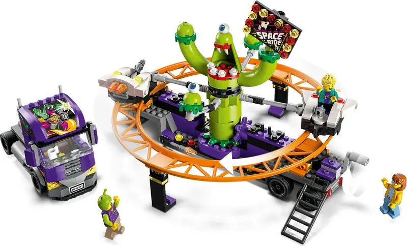 LEGO 60313 Ciężarówka z kosmiczną karuzelą zdjęcie 7