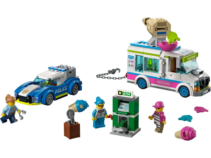 LEGO 60314 Policyjny pościg za furgonetką z lodami