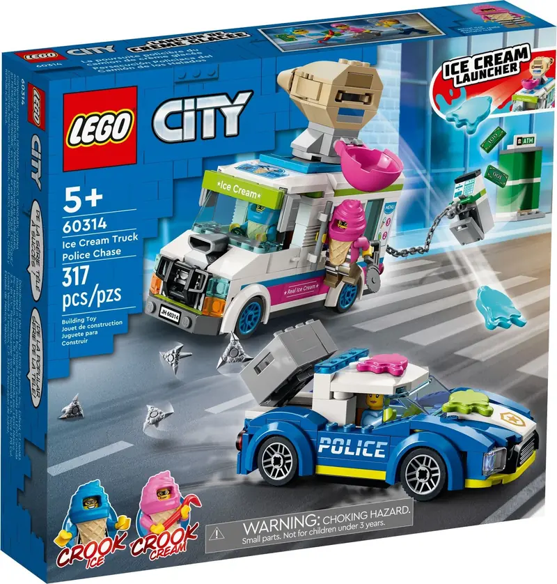 LEGO 60314 Policyjny pościg za furgonetką z lodami zdjęcie 3