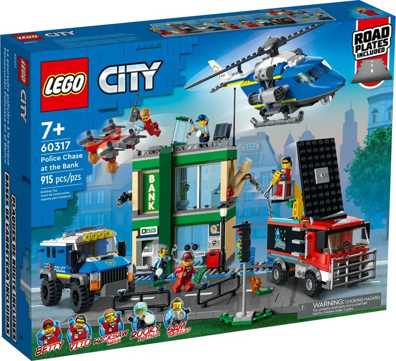 LEGO 60317 Napad na bank zdjęcie 3