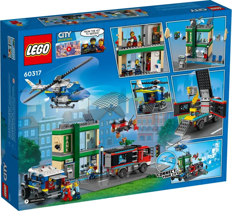 LEGO 60317 Napad na bank zdjęcie 2