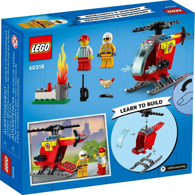 LEGO 60318 Helikopter strażacki zdjęcie 6