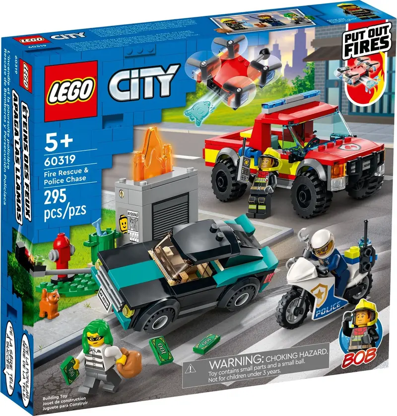 LEGO 60319 Akcja strażacka i policyjny pościg zdjęcie 7