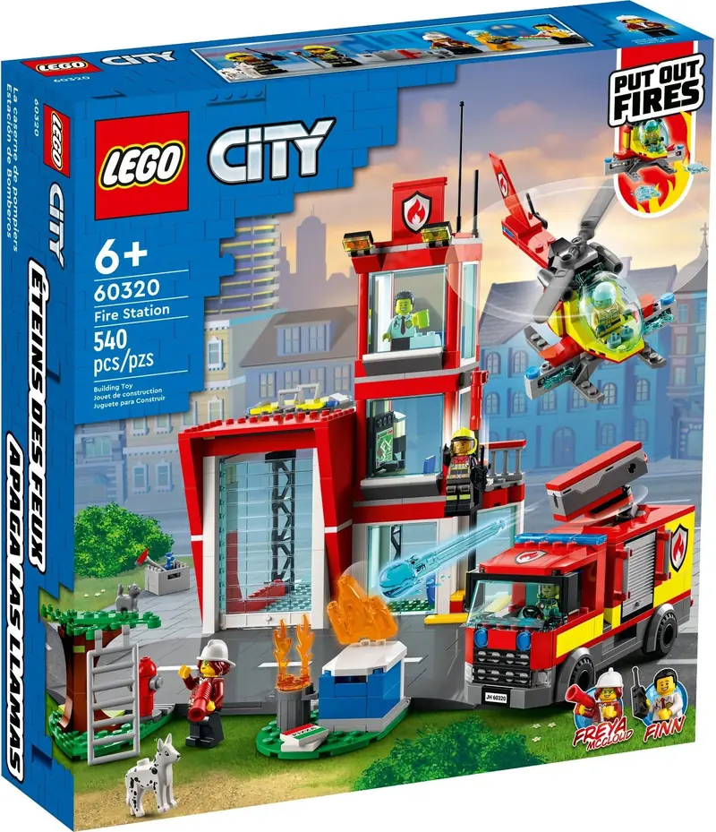 LEGO 60320 Remiza strażacka zdjęcie 4