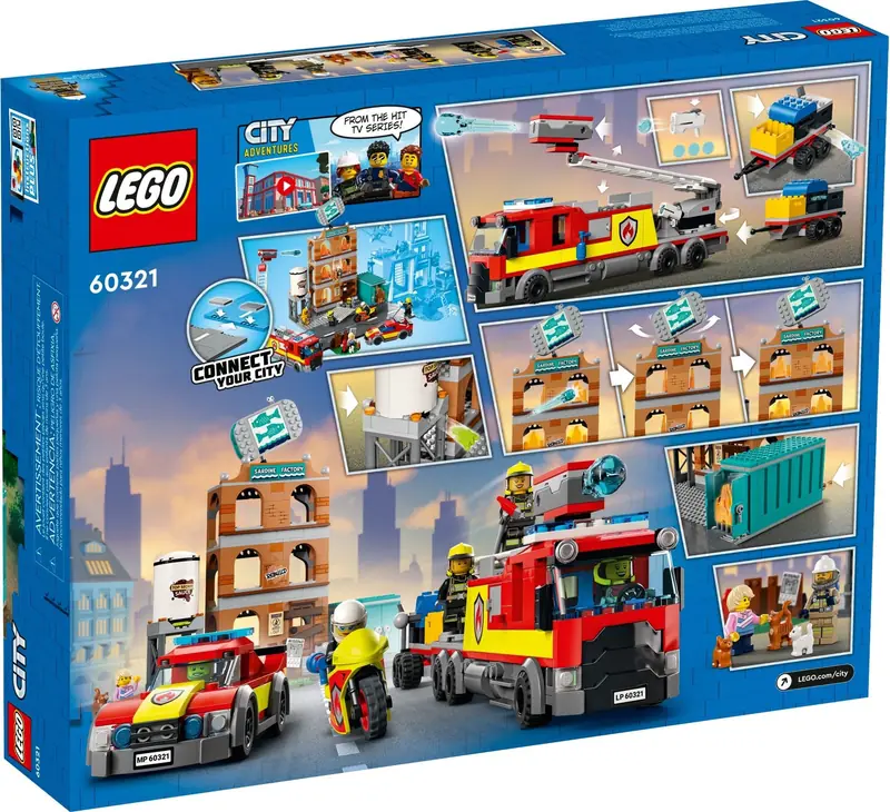 LEGO 60321 Straż pożarna zdjęcie 2