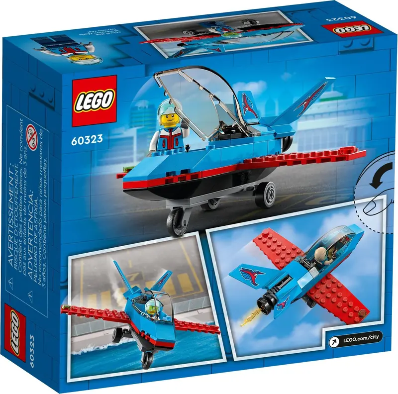 LEGO 60323 Samolot kaskaderski zdjęcie 3