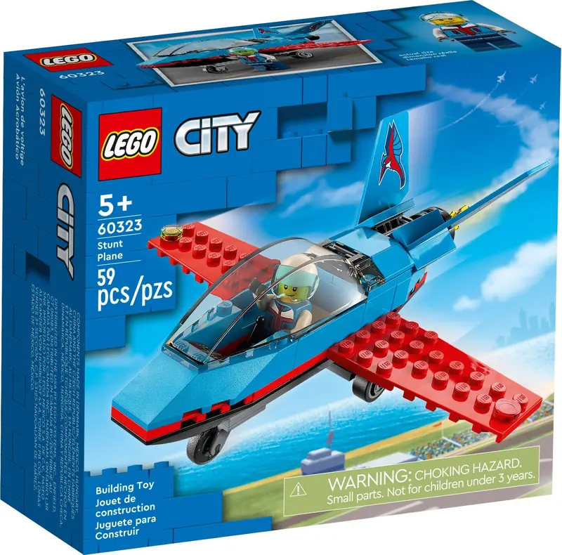 LEGO 60323 Samolot kaskaderski zdjęcie 4