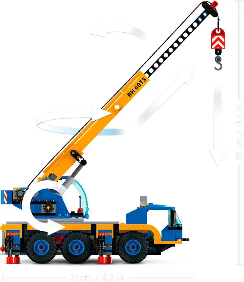 LEGO 60324 Żuraw samochodowy zdjęcie 4