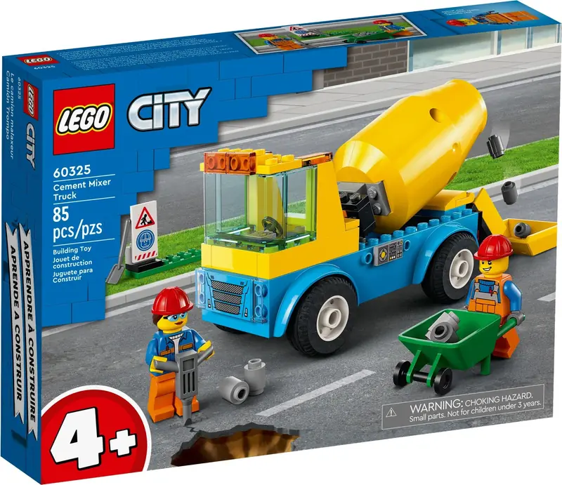 LEGO 60325 Ciężarówka z betoniarką zdjęcie 2