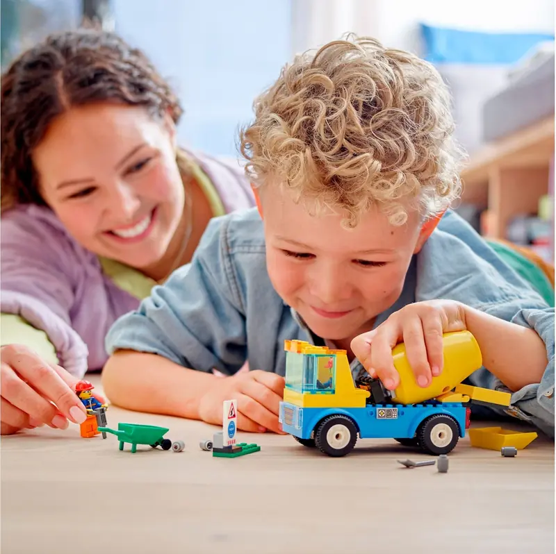 LEGO 60325 Ciężarówka z betoniarką zdjęcie 6