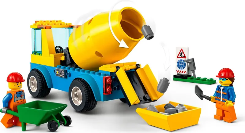 LEGO 60325 Ciężarówka z betoniarką zdjęcie 3