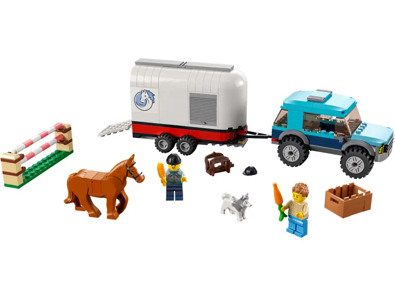 LEGO 60327 Przyczepa do przewozu koni
