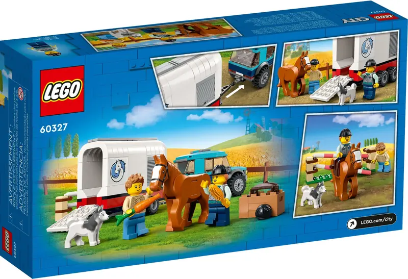 LEGO 60327 Przyczepa do przewozu koni zdjęcie 5