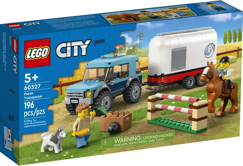 LEGO 60327 Przyczepa do przewozu koni zdjęcie 6