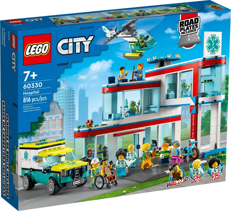 LEGO 60330 Szpital zdjęcie 6