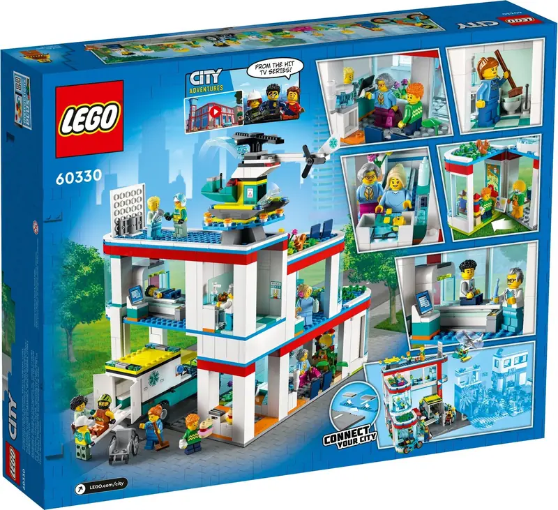 LEGO 60330 Szpital zdjęcie 2