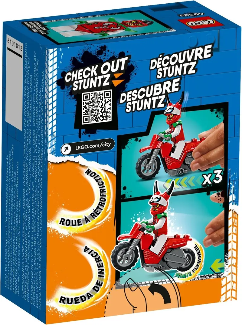 LEGO 60332 Motocykl kaskaderski brawurowego skorpiona zdjęcie 4