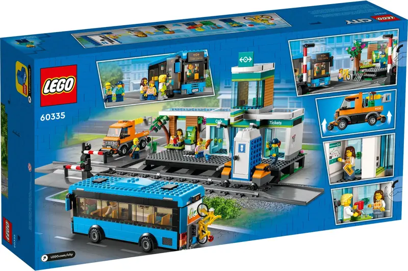 LEGO 60335 Dworzec kolejowy zdjęcie 4