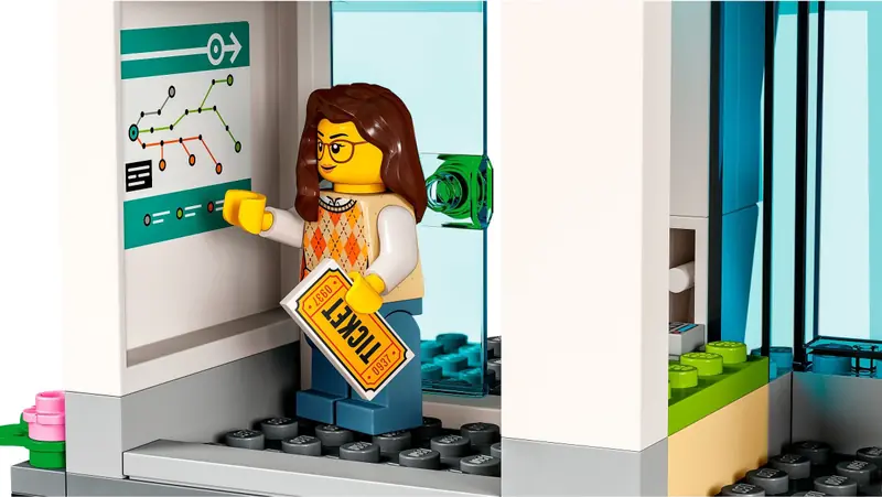 LEGO 60335 Dworzec kolejowy zdjęcie 8