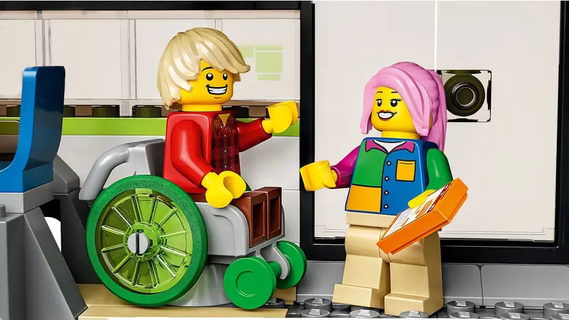 LEGO 60337 Ekspresowy pociąg pasażerski zdjęcie 8