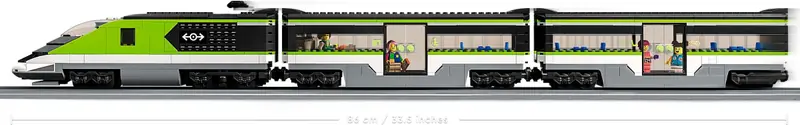 LEGO 60337 Ekspresowy pociąg pasażerski zdjęcie 9