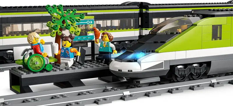 LEGO 60337 Ekspresowy pociąg pasażerski zdjęcie 12