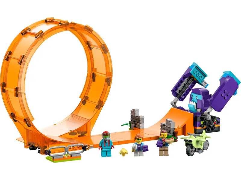 LEGO 60338 Kaskaderska pętla i szympans demolka