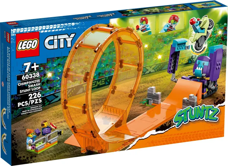LEGO 60338 Kaskaderska pętla i szympans demolka zdjęcie 6