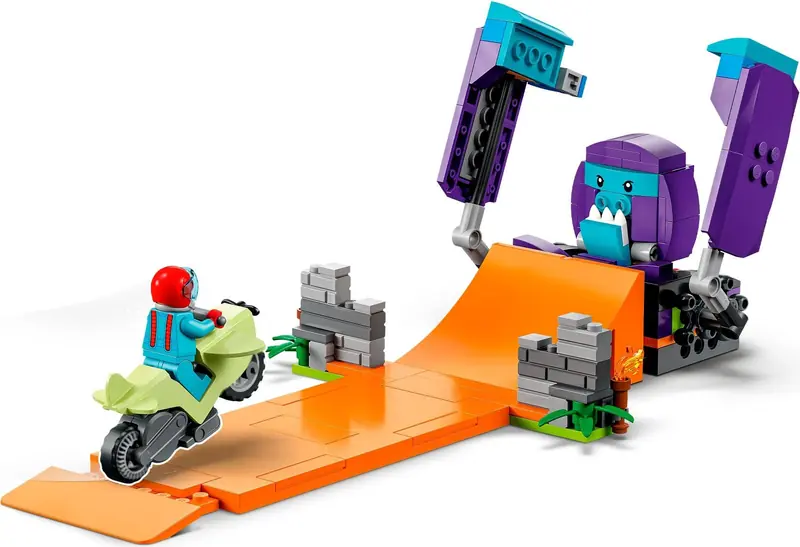 LEGO 60338 Kaskaderska pętla i szympans demolka zdjęcie 7